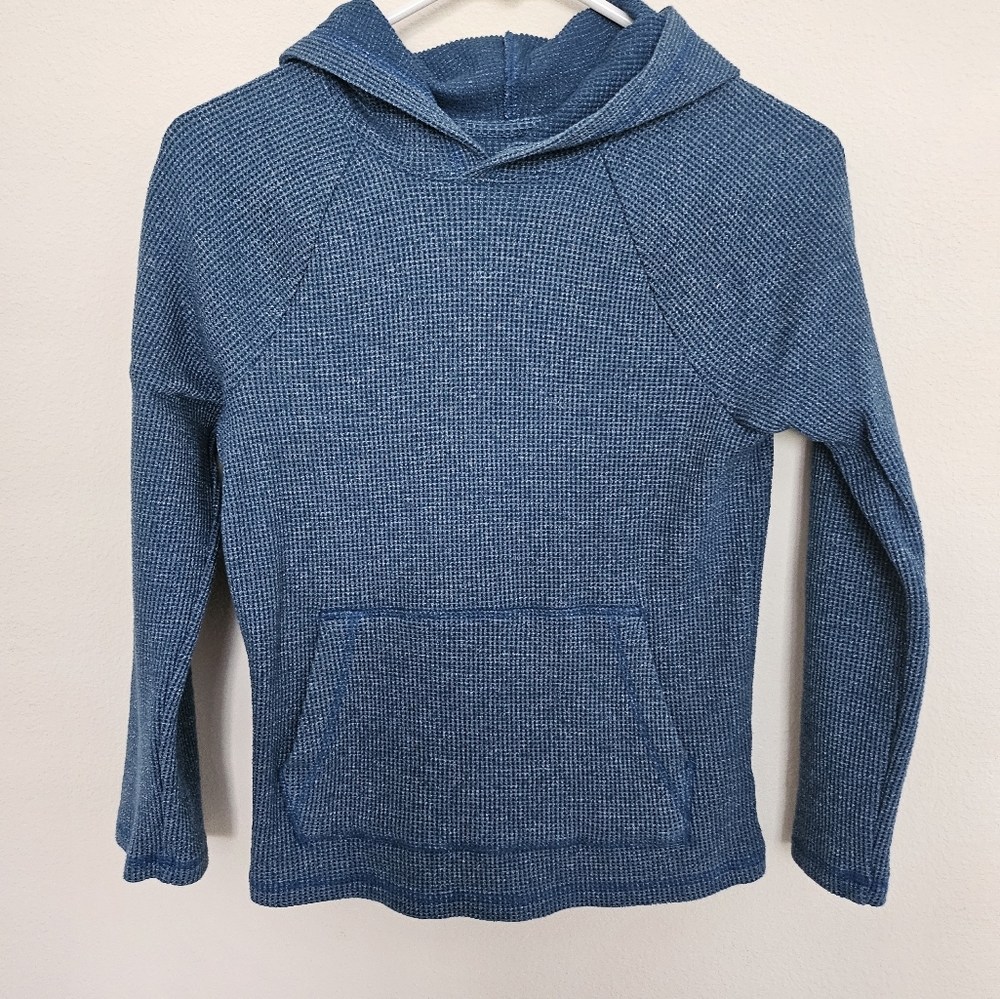 Cat & Jack Waffle Knit Hoodie YM 8/10
